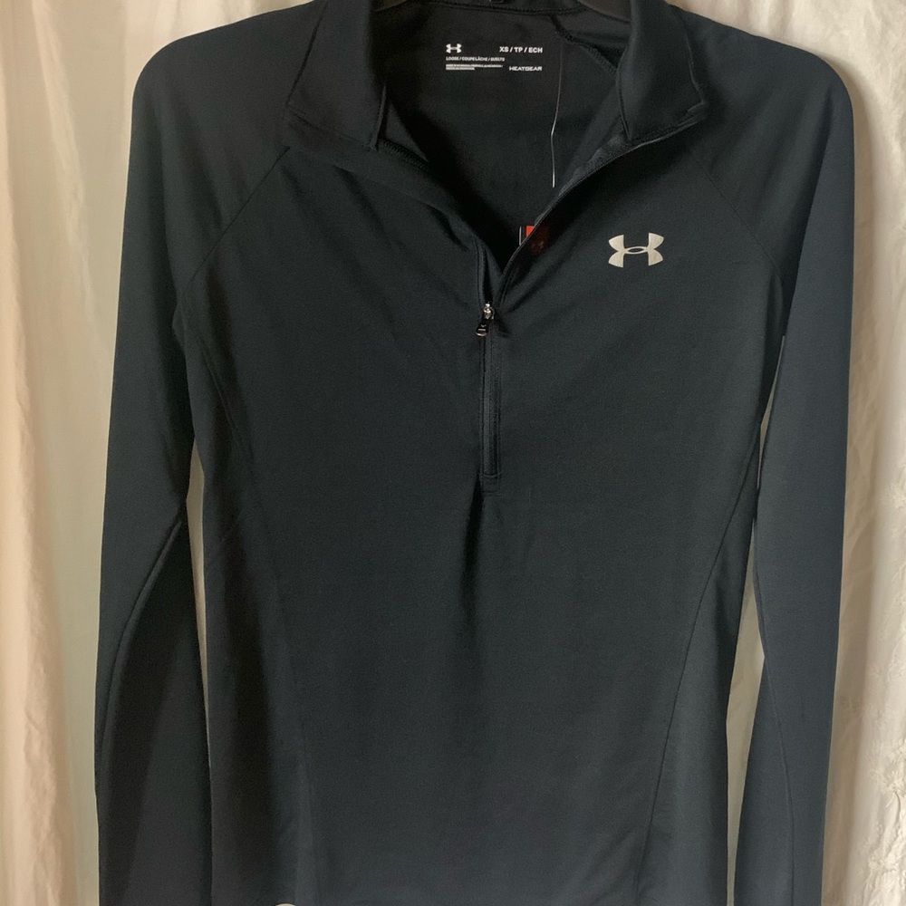 NWT Under Armour Black UA Tech™ ½ Zip